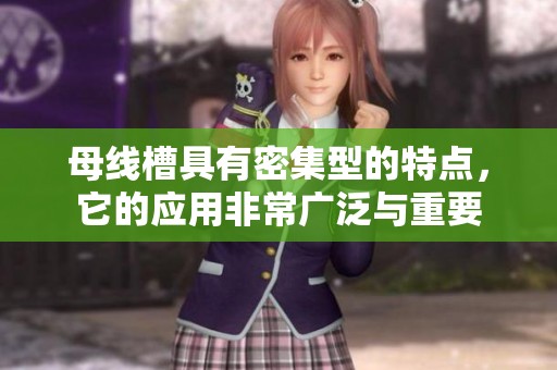 母线槽具有密集型的特点，它的应用非常广泛与重要