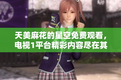 天美麻花的星空免费观看，电视1平台精彩内容尽在其中