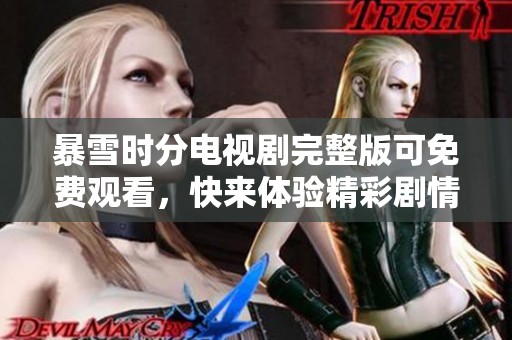 暴雪时分电视剧完整版可免费观看，快来体验精彩剧情的震撼吧