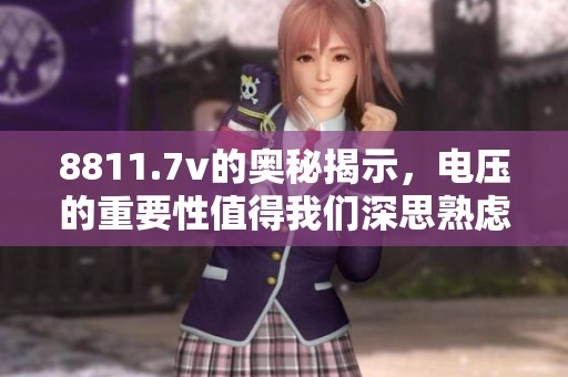 8811.7v的奥秘揭示，电压的重要性值得我们深思熟虑
