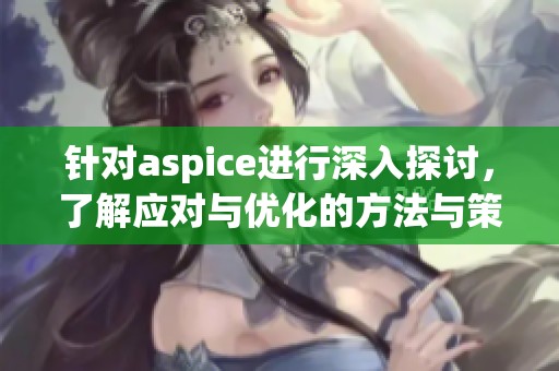 针对aspice进行深入探讨，了解应对与优化的方法与策略