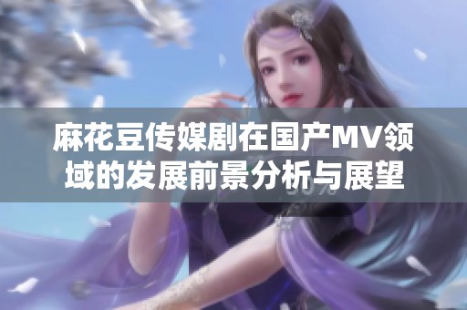 麻花豆传媒剧在国产MV领域的发展前景分析与展望