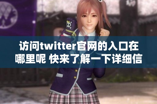 访问twitter官网的入口在哪里呢 快来了解一下详细信息吧