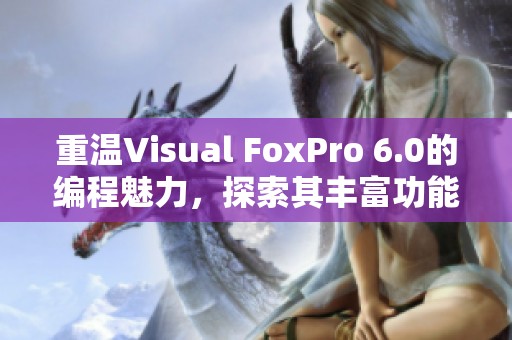 重温Visual FoxPro 6.0的编程魅力，探索其丰富功能与应用潜力