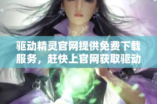 驱动精灵官网提供免费下载服务，赶快上官网获取驱动精灵吧