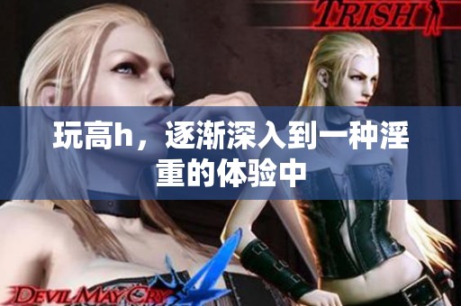 玩高h，逐渐深入到一种淫重的体验中