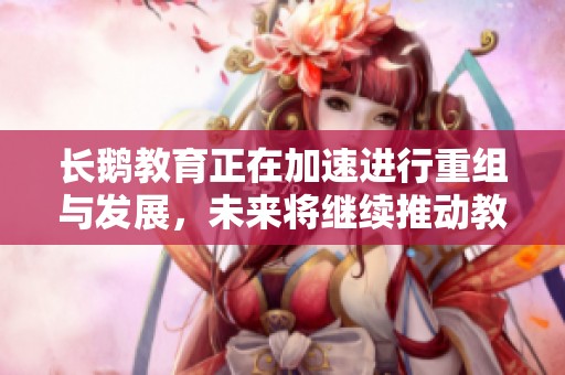 长鹅教育正在加速进行重组与发展，未来将继续推动教育创新与进步。