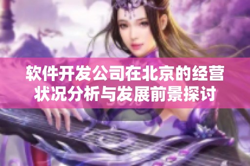 软件开发公司在北京的经营状况分析与发展前景探讨