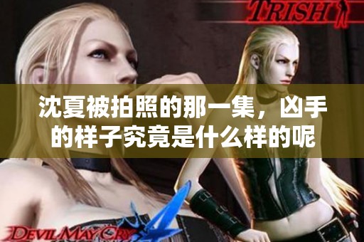 沈夏被拍照的那一集，凶手的样子究竟是什么样的呢