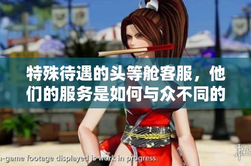 特殊待遇的头等舱客服，他们的服务是如何与众不同的