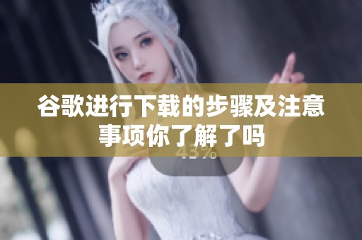 谷歌进行下载的步骤及注意事项你了解了吗