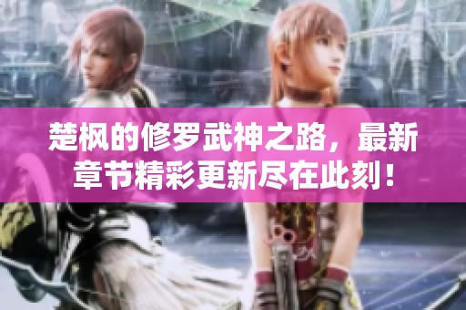 楚枫的修罗武神之路，最新章节精彩更新尽在此刻！
