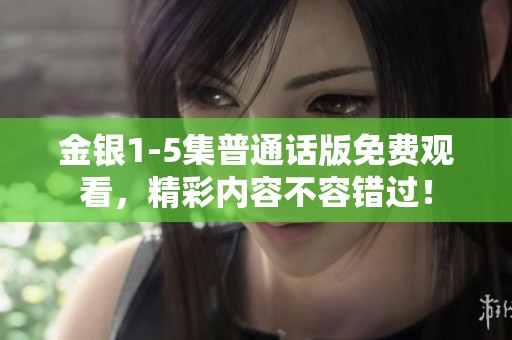 金银1-5集普通话版免费观看，精彩内容不容错过！