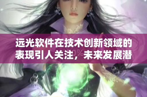 远光软件在技术创新领域的表现引人关注，未来发展潜力巨大