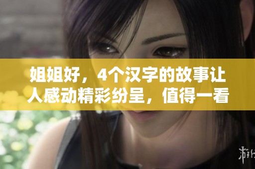 姐姐好，4个汉字的故事让人感动精彩纷呈，值得一看！