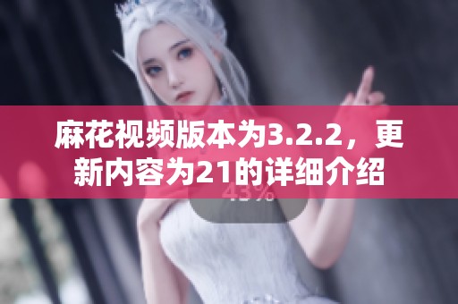 麻花视频版本为3.2.2，更新内容为21的详细介绍