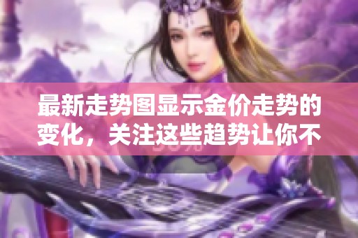 最新走势图显示金价走势的变化，关注这些趋势让你不错过投资机会