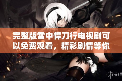 完整版雪中悍刀行电视剧可以免费观看，精彩剧情等你来体验