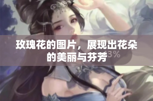 玫瑰花的图片，展现出花朵的美丽与芬芳