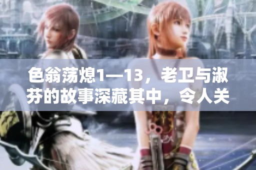 色翁荡熄1—13，老卫与淑芬的故事深藏其中，令人关注与思考