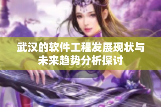 武汉的软件工程发展现状与未来趋势分析探讨