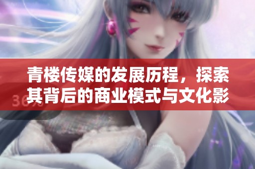 青楼传媒的发展历程，探索其背后的商业模式与文化影响力