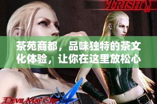 茶苑商都，品味独特的茶文化体验，让你在这里放松心情享受生活