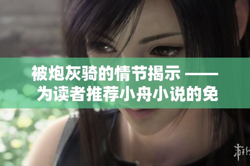 被炮灰骑的情节揭示 —— 为读者推荐小舟小说的免费阅读体验