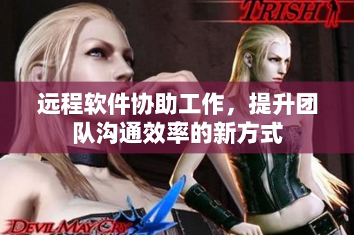 远程软件协助工作，提升团队沟通效率的新方式