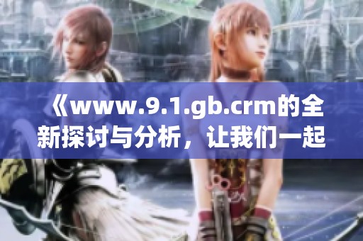 《www.9.1.gb.crm的全新探讨与分析，让我们一起深入了解这个网址》