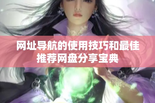 网址导航的使用技巧和最佳推荐网盘分享宝典