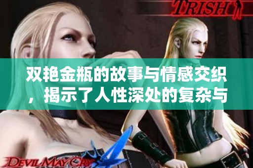 双艳金瓶的故事与情感交织，揭示了人性深处的复杂与纠结