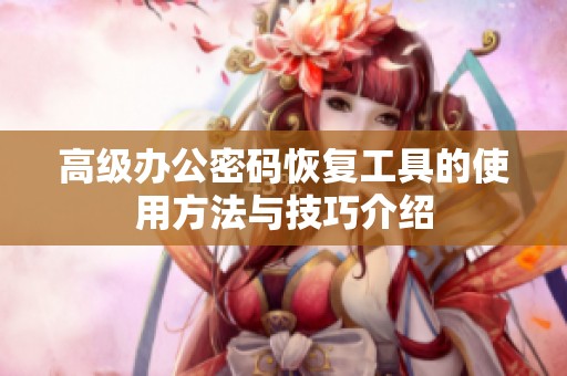 高级办公密码恢复工具的使用方法与技巧介绍