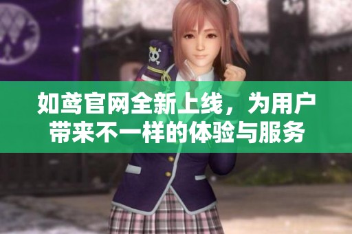 如鸢官网全新上线，为用户带来不一样的体验与服务