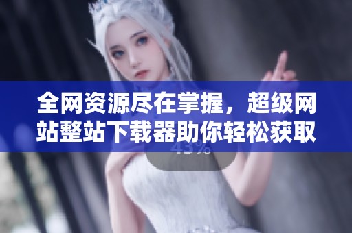 全网资源尽在掌握，超级网站整站下载器助你轻松获取所有内容