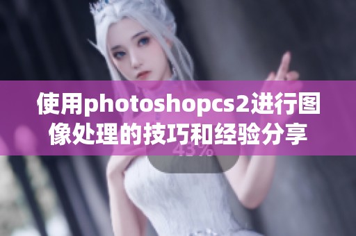 使用photoshopcs2进行图像处理的技巧和经验分享