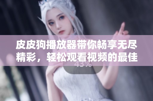 皮皮狗播放器带你畅享无尽精彩，轻松观看视频的最佳选择