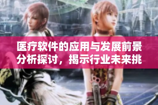 医疗软件的应用与发展前景分析探讨，揭示行业未来挑战与机遇