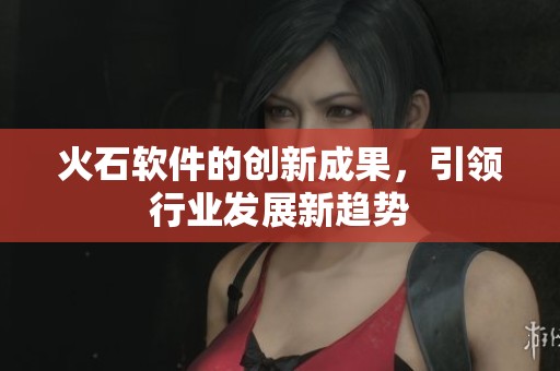 火石软件的创新成果，引领行业发展新趋势