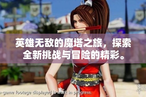 英雄无敌的魔塔之旅，探索全新挑战与冒险的精彩。