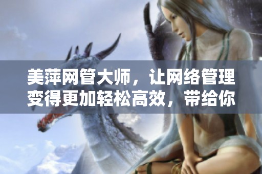 美萍网管大师，让网络管理变得更加轻松高效，带给你全新的体验!