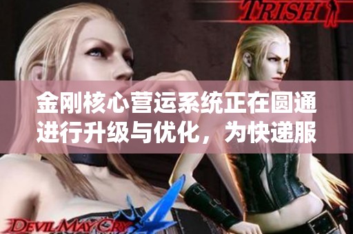 金刚核心营运系统正在圆通进行升级与优化，为快递服务提升新效率