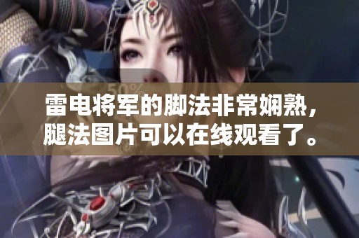 雷电将军的脚法非常娴熟，腿法图片可以在线观看了。