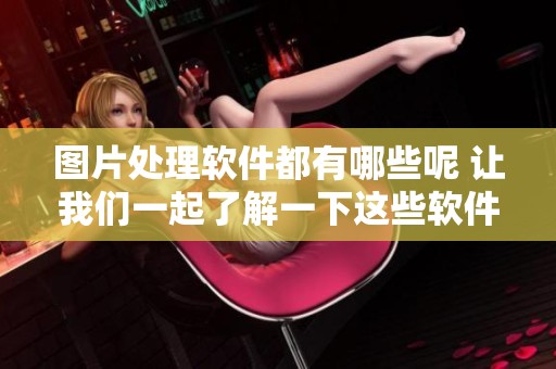 图片处理软件都有哪些呢 让我们一起了解一下这些软件吧