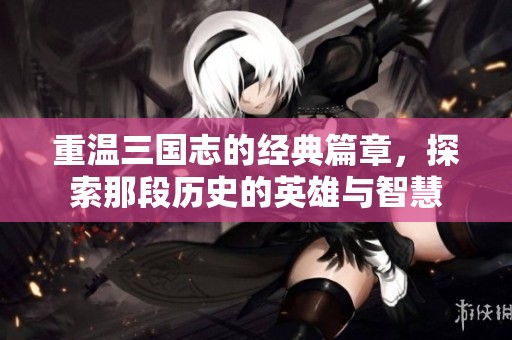 重温三国志的经典篇章，探索那段历史的英雄与智慧