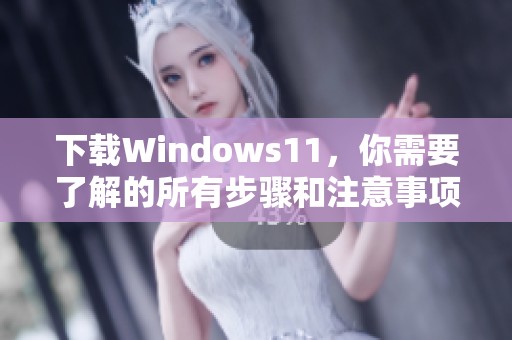 下载Windows11，你需要了解的所有步骤和注意事项介绍