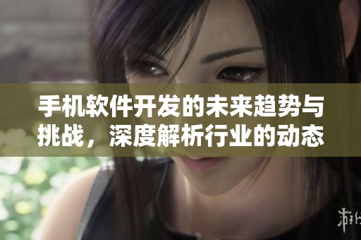 手机软件开发的未来趋势与挑战，深度解析行业的动态与前景