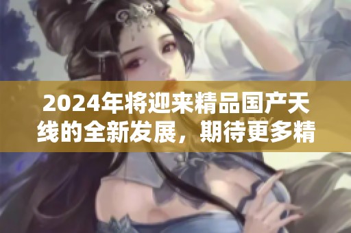 2024年将迎来精品国产天线的全新发展，期待更多精彩呈现与创新。