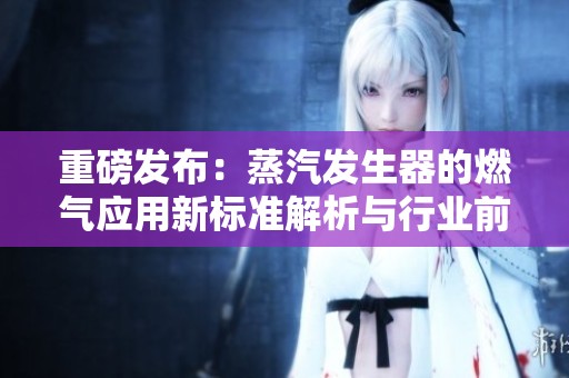 重磅发布：蒸汽发生器的燃气应用新标准解析与行业前景展望