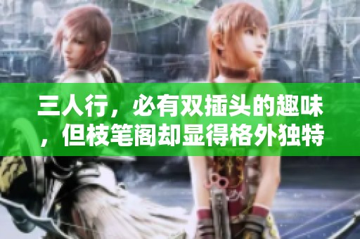 三人行，必有双插头的趣味，但枝笔阁却显得格外独特